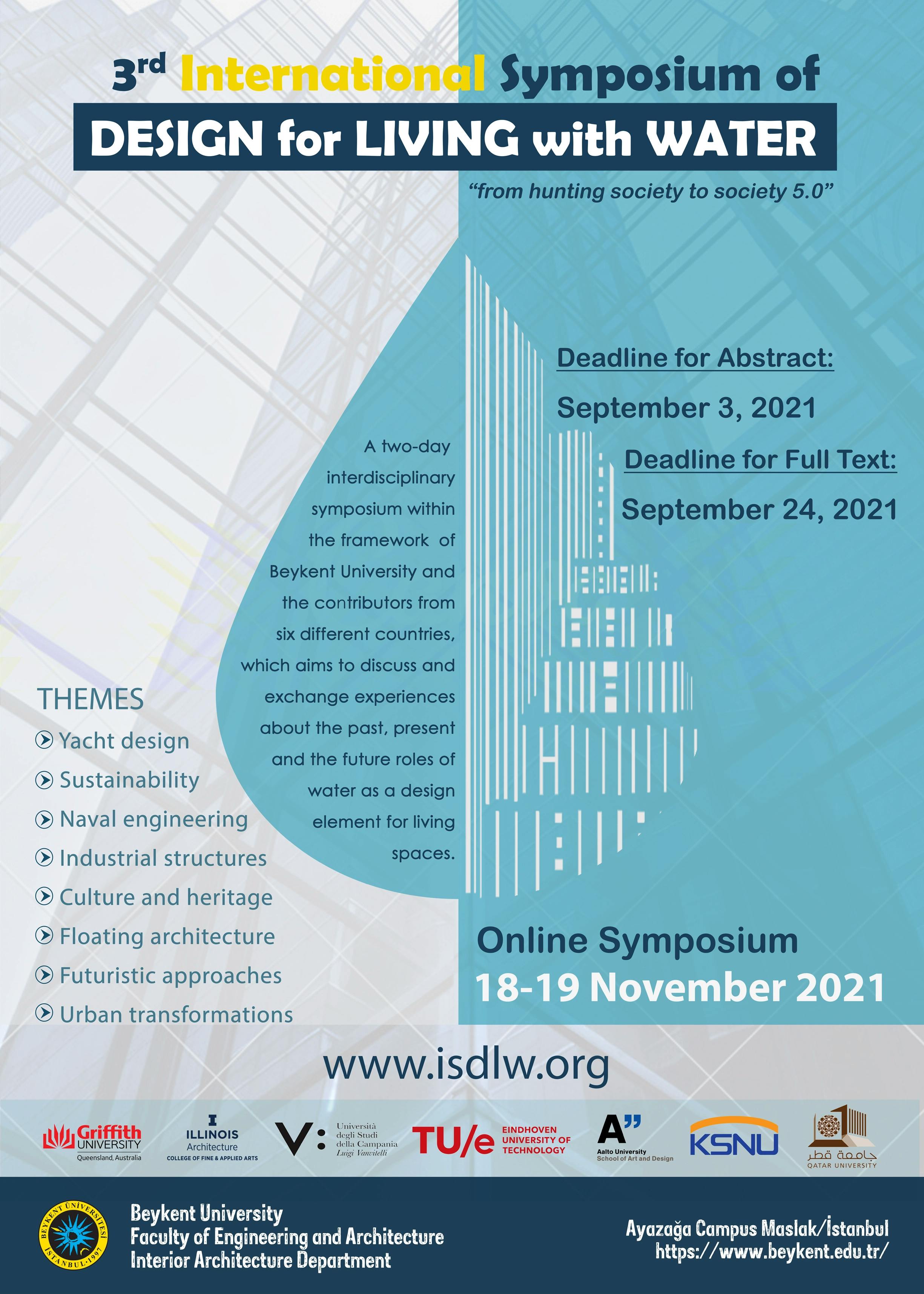 Image of 3rd international symposium of design for living with water